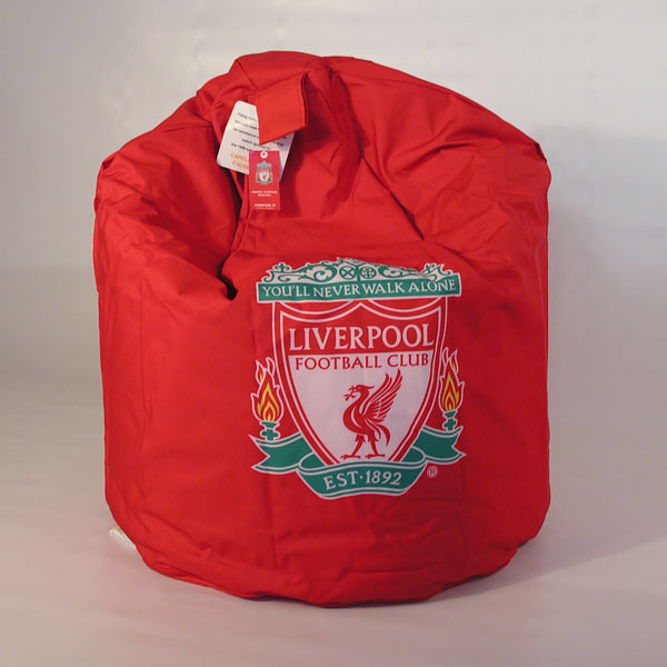 rucomfy Liverpool Indoor/Outdoor Football Bratbag Bean Bag