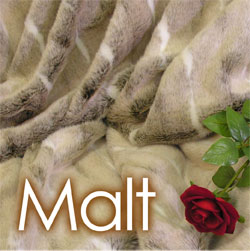 rucomfy Malt Faux Fur Cushion