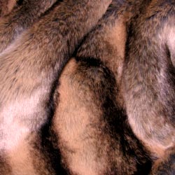 rucomfy Peach Chinchilla Slouchbag Extra Large faux fur