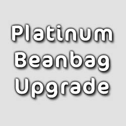 rucomfy Platinum Pear Chair Bean Bag Upgrade