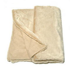 rucomfy polar faux fur throw