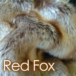 rucomfy Red Fox Faux Fur Cushion