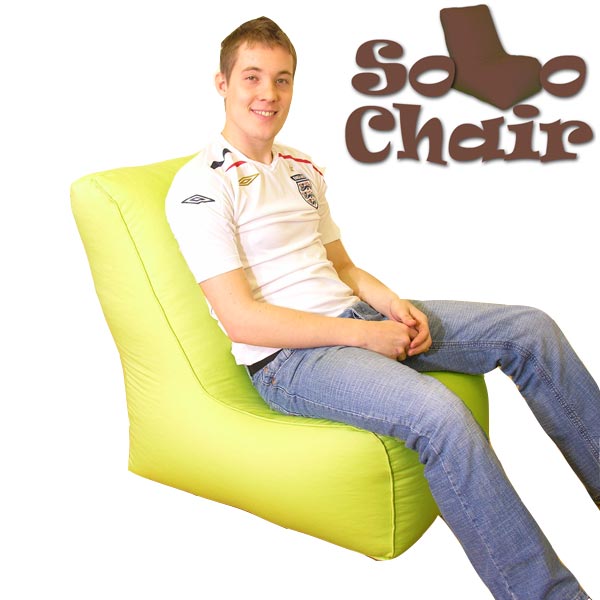 rucomfy Solo Bean Chair Faux Suede