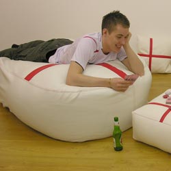 St Georges Cross Slob Slab Bean Sofa