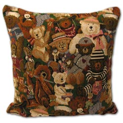 rucomfy Teddies Tapestry 45x45 cm Cushion