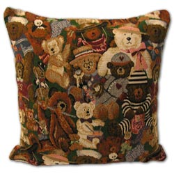 rucomfy Teddies Tapestry 45x45 cm Cushion