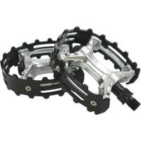 BRUTIE 1/2 BEARTRAP PEDALS - BLACK