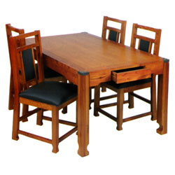 Ruddiman Ming - Dining Table & 4 Chairs