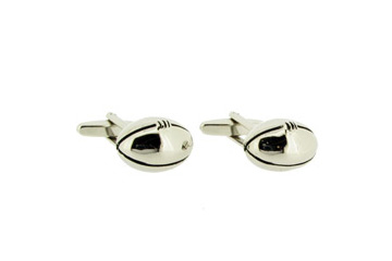 Rugby Ball Cufflinks PTAN74