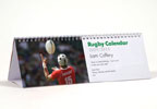 Rugby Desktop Personalised Calendar