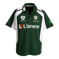 Rugbytech London Irish Home Replica Rugby Shirt 2007/09.