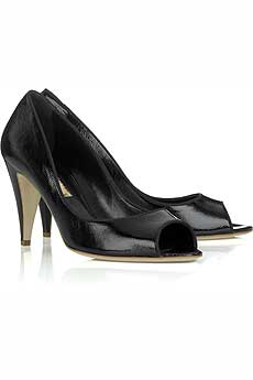 Rupert Sanderson Flora peep-toe pumps