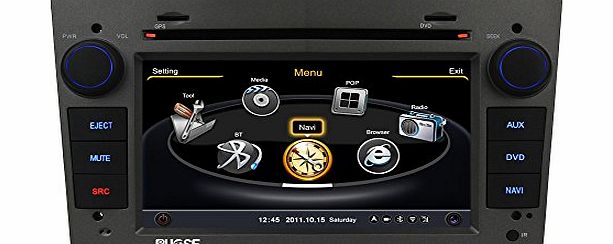 For Opel Vauxhall Holden Chevrolet Astra Antara Corsa Zafira Indash GPS Sat Nav DVD Player Autoradio With 6.2`` Digital HD Touch screen + PIP/ iPod iPhone control/ Bluetooth/ Steering Wheel Contr