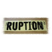 Ruption BIKES STICKER - BLACK