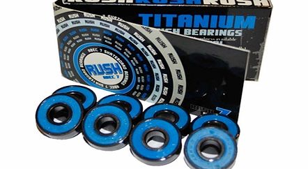 Rush Abec 7 Bearings - 8 Pack