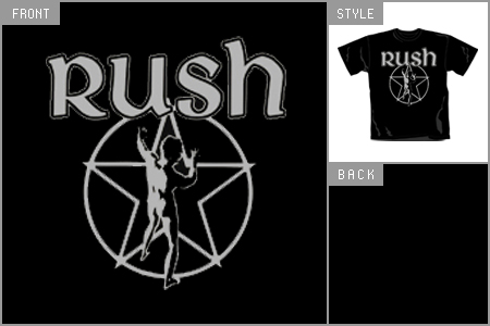 Rush (Metallic Starman) T-Shirt phd_5350rushstar