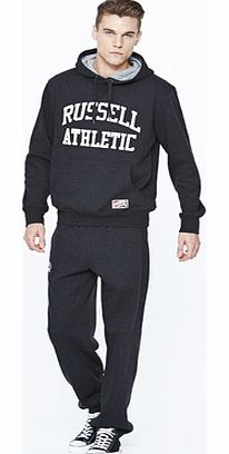 Russel Athletic Mens Logo Hooded Top