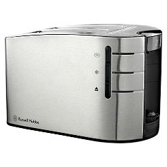 RUSSELL HOBBS 2 Slice Brushed Stainless Steel Toaster