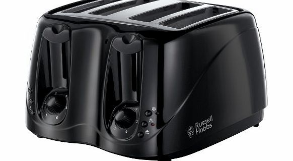 Russell Hobbs 14340 4 Slice Toaster - Black