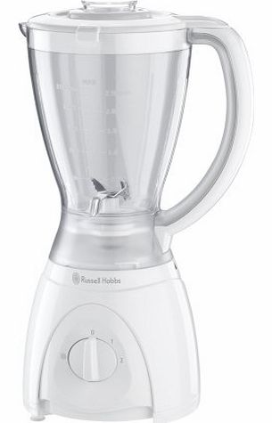 Russell Hobbs 14449 Food Collection Jug Blender, 1.5 L, 400 W - White