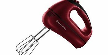 Russell Hobbs 18966 Rosso Hand Mixer 300w Power