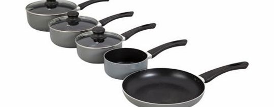 Russell Hobbs Non-Stick Aluminium 5 Piece Pan Set
