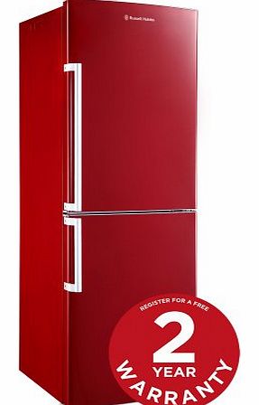 Russell Hobbs Red RH55FF173R Fridge Freezer - Free 2 Year Warranty*