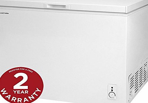 Russell Hobbs RHCF300 White 292 Litre Chest Freezer by Russell Hobbs, Energy Rating A  - Free 2 Year Warranty*