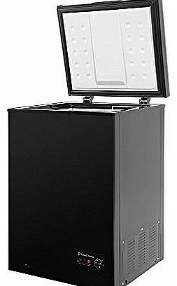 Russell Hobbs RHCF99B Black 99 Litre Chest Freezer by Russell Hobbs, Energy Rating A  - Free 2 Year Warranty*