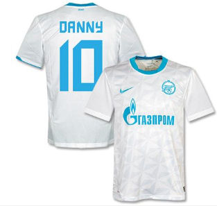 Russia Nike 2011-12 Zenit St Petersburg Away (Danny 10)