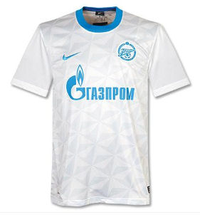 Russia Nike 2011-12 Zenit St Petersburg Away Football Shirt