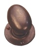 rustic Bronze 72 x 43mm Oval Door Knobs