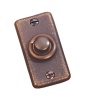 rustic Bronze Bell Push 60 x 30mm.