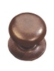 rustic Bronze Bun Cupboard Knob