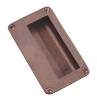 rustic Bronze Flush Pull 114x64mm