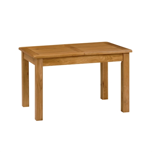 Rustic Oak 130cm-160cm Extending Dining Table