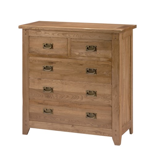 Rustic Oak Chest of Drawers 2 3 808.418