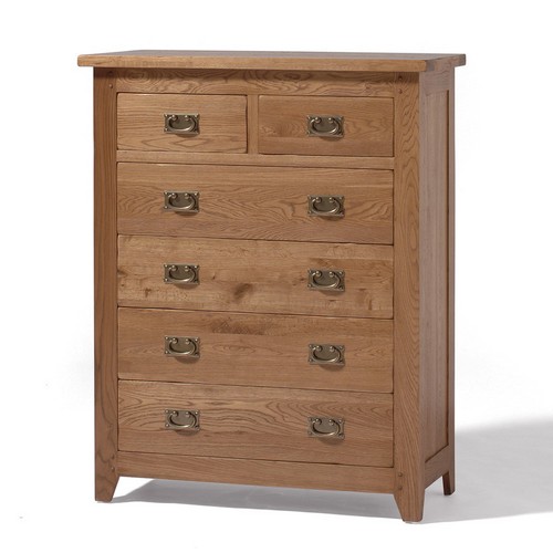 Rustic Oak Chest Of Drawers 2 4 808.403