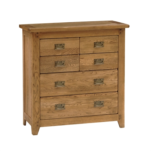 Rustic Oak Chest of Drawers 4 2 808.419