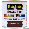 Rustins Gloss Finish Chocolate Paint 250ml