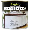 Rustins Gloss Finish White Radiator Enamel Paint