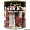 Rustins Matt Finish Brick and Tile Red Paint 500ml