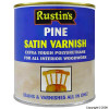 Rustins Satin Finish Pine Polyurethane Varnish