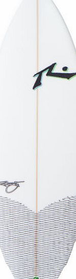 Rusty Grim Ripper Surfboard - White