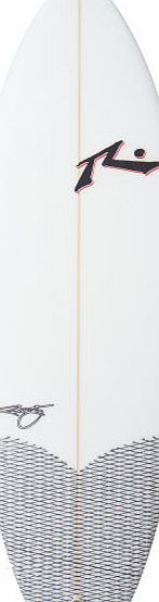 Rusty Neil Surfboard - White - 6ft 2