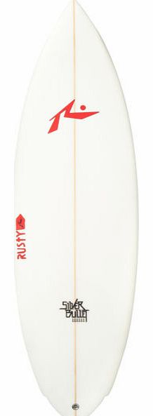 Rusty Silver Bullet Surfboard - 6ft 4
