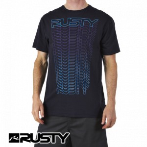 T-Shirts - Rusty Swish T-Shirt - Midnight