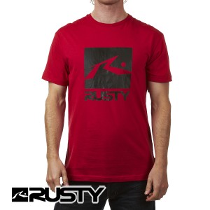 T-Shirts - Rusty Team T-Shirt - China Red