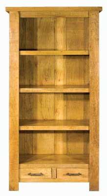 rutland Rough Sawn 71.5cms x 35.5cms Bookcase