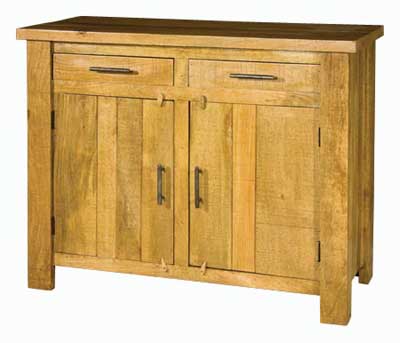 Rough Sawn Double Sideboard